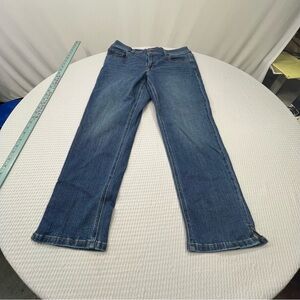 Maurices Women's Straight Leg Ankle Blue Jeans